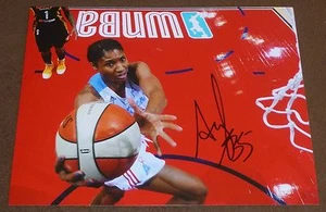ANGEL MCCOUGHTRY SIGNED ATLANTA DREAM 8x10 inch PHOTO WNBA BASKETBALL - Picture 1 of 1