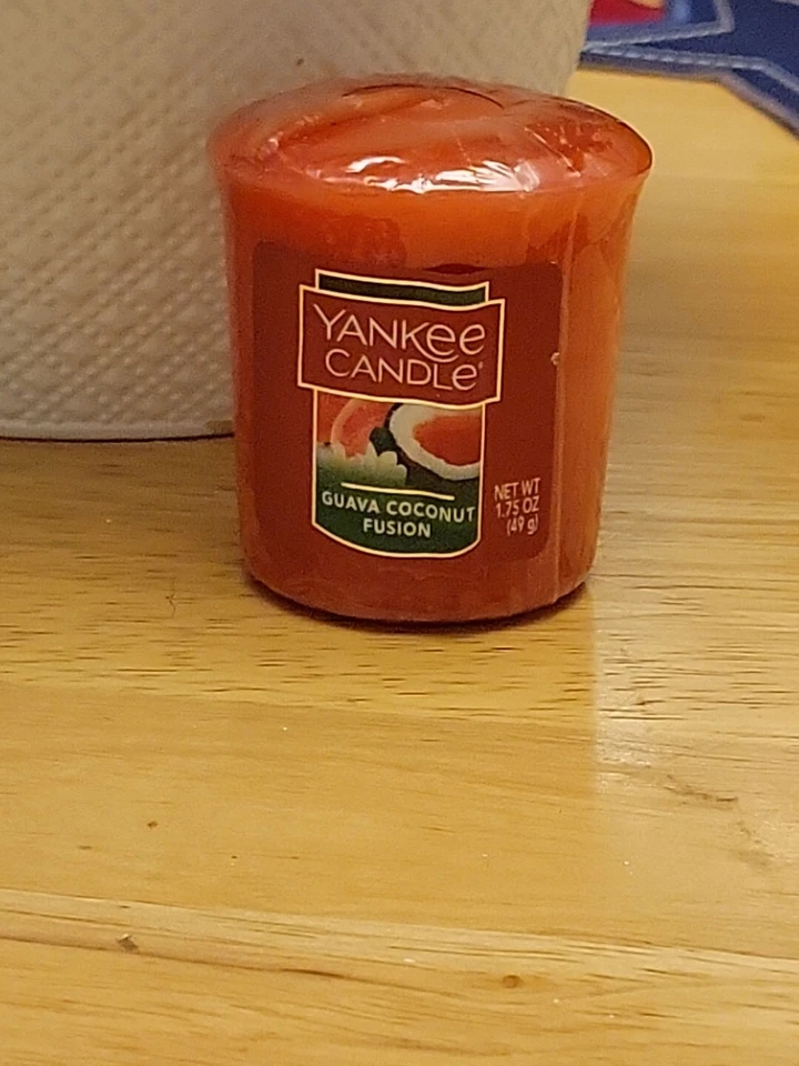 Yankee Candle GUAVA COCO FUSIÓN VOTIVA DIFÍCIL DE ENCONTRAR AROMA RETIRADO Foto 1 de 1