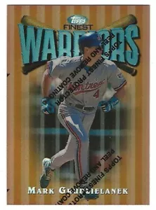 1997 Topps Finest Bronze Refractor #070 Mark Grudzielanek Montreal Expos BV$5 - Picture 1 of 1