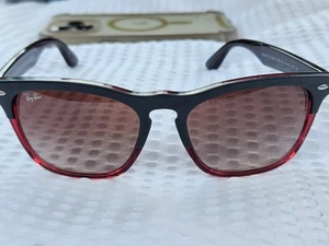 Ray Ban Sonnenbrille STEVE Herren eckig grau auf transparent grau 54mm RB4487-66311 - Bild 1 von 18