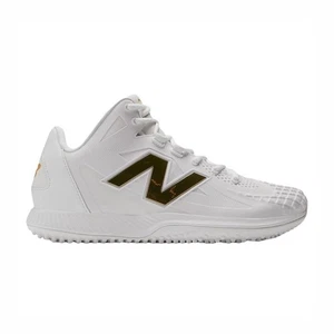 Scarpe da baseball New Balance da uomo Ohtani 1 Turf TSHOWT1 US taglia 6,5 bianco/oro - Foto 1 di 6