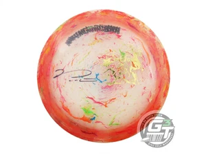 GEBRAUCHT Discraft SIGNIERT Glo Jawbreaker Z FLX Hades 161g Gold Foil Driver Disc - Bild 1 von 2