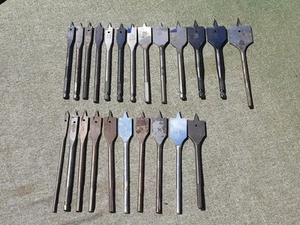 13 Metric & 10 Imperial Wood Drill Bits Carpenter Electrician Plumber DIY Tools - Picture 1 of 17