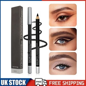 24 HR Waterproof Eyeliner Duo Sharpenable Eye Pencil, Durable Eye Pencils NEW UK - Picture 1 of 23