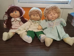 Menge 3 Vintage 1983 Blue Box Blume Kind Kohl Patch Klon 16 Zoll Puppen - Bild 1 von 6