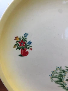 Vtg Paden City Pottery W/Trellis Pattern - Picture 1 of 7