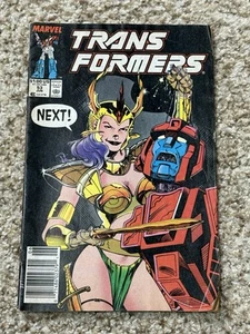 Transformers #53 Marvel 1989 Early Jim Lee Cover-Newsstand - Picture 1 of 2