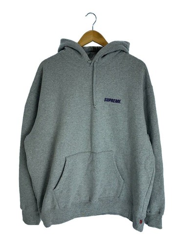 Felpa Supreme XL cotone grigio usata