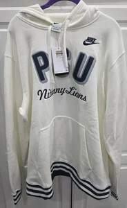Penn State Nittany Lions Nike Legacy Retro Pullover Hoodie - Cream XXL New!! - Picture 1 of 13