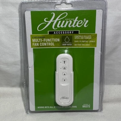 Hunter 99372 Universal Multi Function Fan Control w/Remote & Holder NEW SEALED - Image 1 of 4