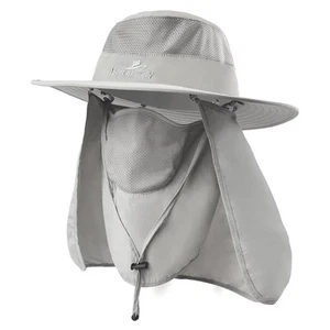 Fishing Hat,Sun Cap with UPF 50+ Sun Protection and Neck Flap,for Man and Wom... - Picture 1 of 7
