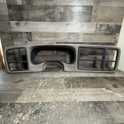 Chevrolet Silverado 1999-2002 velocímetro tablero bisel panel moldura envolvente gris Foto 1 de 4