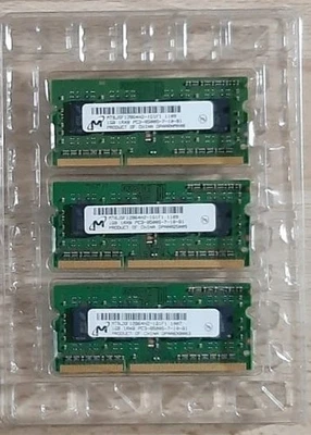 Banco RAM da 1GB DDR3 SODIMM per PC portatili / Laptop / Noteboook - Immagine 1 di 3