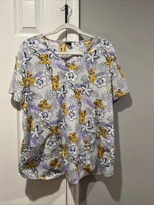 Scrub top Disney Re Leone adulto grande - Foto 1 di 5