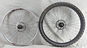 Trek Bontrager Rhythm Elite 26" MTB Bike Wheel Set 135/100 Disc QR USA Shipper:) - Picture 1 of 23