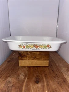 VTG Corning Ware Le Romarin Baking Pan Oven Range Roaster "12.25x10.25" Dish USA - Picture 1 of 7