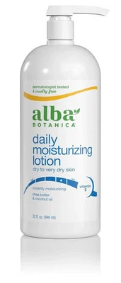 Loción hidratante diaria Alba Botanica, piel seca a muy seca, 32 OZ Foto 1 de 3