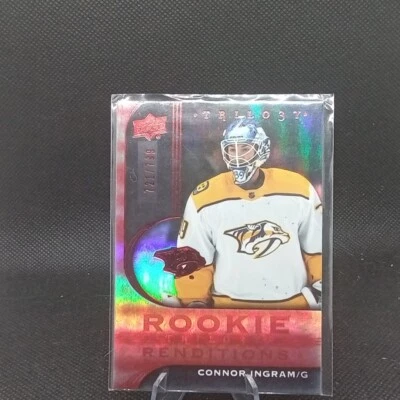 2020-21 Upper Deck Trilogy Rookie Renditions Red Connor Ingram /799  SL@MF4 - Image 1 of 2