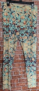 LuLaRoe Women's Multicolor Elastic Waist Leggings Size T/C Tall Curvy - Picture 1 of 4
