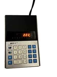 Vintage MACH V Caculator Works Japan - Picture 1 of 5
