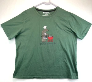 Mountain Warehouse T-Shirt - Bear Grills - Mens 2XL - Green (1846) - Picture 1 of 14