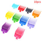 10Pcs/Set Hair Clipper Combs Multi-Color Plastic Hair Trimmer Guards Universal