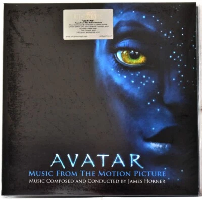 AUDIOPHILE SDTK JAMES HORNER "Avatar" 2LP 180g  COLOURED VINYL No. #2660 SEALED - Image 1 of 4