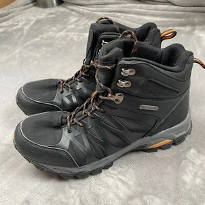 Mountain Warehouse Isodry Trekker II Hiking Boots Mens US 9 Black Softshell Boot - Picture 1 of 10