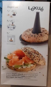 B99 Lekue Homemade BAGEL MOULDS. Boil & bake 6 delicious Bagels Create your own - Picture 1 of 3