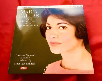 SAX 2410 MARIA CALLAS FRENCH OPERATIC ARIAS TESTAMENT ANALOGUE REPRESS UNPLAYED! - Image 1 of 3