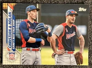 Christian & Nolan Baseball Card 2020 Topps #160 - Picture 1 of 4