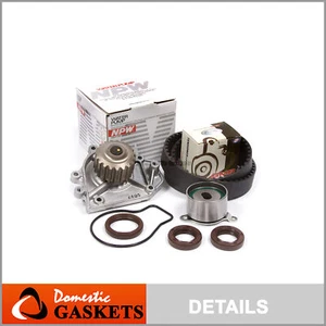 Timing Belt NPW Water Pump Kit Fit 90-95 Acura Integra GS LS RS 1.8 B18A1 B18B1 - Picture 1 of 11