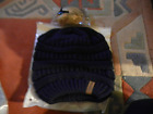 Furtalk Beanie Hat Double Layer Fleece Line Rib Knit With Detachable Pom Pom