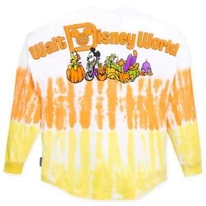 Disney World Spirit Jersey Halloween Candy Corn Mickey Mouse and Friends - Picture 1 of 2