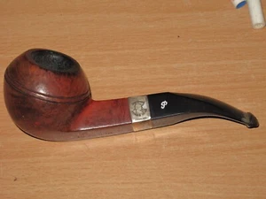 PETERSON PFEIFE SHERLOCK HOLMES 925er STERLING SILBER in TOP - Bild 1 von 4