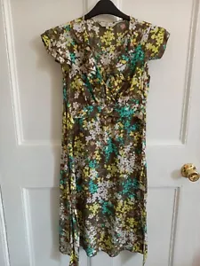 Pretty Summer Dress SIZE 8  JOHN ROCHA. Vintage look. Floral pattern. - Picture 1 of 7