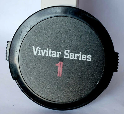 Vivitar Series 1 62mm edge pinch front lens cap. #1 - Image 1 of 2