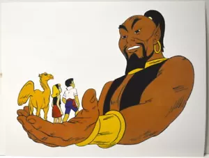 Hanna Barbera Print featuring SHAZAN & The GANG - Picture 1 of 1