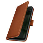 Avizar Case for Samsung A02s Card-holder Cover Video Stand Feature, Brown