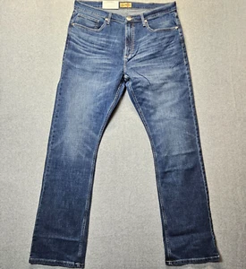 Wrangler Men's 20X Vintage Boot Cut 38x36 Denim Blue Jeans Western NWT 42MWX - Picture 1 of 11