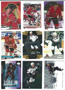 Jeremy Roenick Black Hawks 1990 Upper Deck Rookie Card # 63 *266LL - Foto 1 di 2
