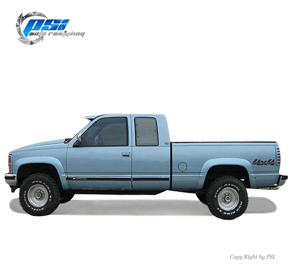 Rugged Fender Flares Paintable Finish Fits GMC Chevrolet C/K 1500 2500 3500 — 第 1/3 张图片