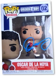 Oscar De La Hoya Signed Autographed Funko POP! Figure Golden Boy 02 PSA COA - Picture 1 of 3