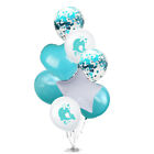  9pcs Ballons Latex Balloon Narwhal Latex Balloon Decorative Latex Balloons for