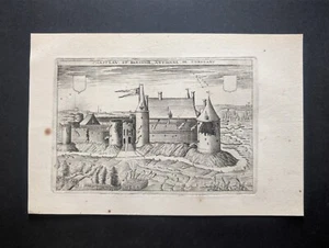 Conflans-en-Jarnisy, Topographie Claude Chastillon, Stampa 1641 - Picture 1 of 8
