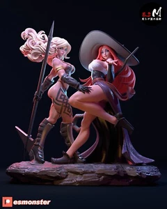 Amazon Sorceress Magic Dragon | 3D Printed Model by E.S. Monster - Picture 1 of 8
