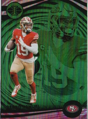 2023 Panini Illusions #90 Deebo Samuel Emerald Trophy Collection - Image 1 of 2