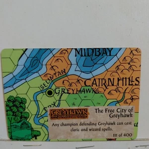 THE FREE CITY OF GREYHAWK --- SPELLFIRE CCG -- SECOND EDITION -- NM/Mint - Picture 1 of 2