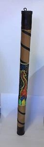 Meinl Rainstick Bamboo Brown/Multicolor 36" Music Percussion + One 16" as bonus - Picture 1 of 8