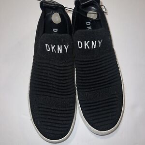 DKNY Slip On Sneakers Black Size 6.5